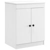 vidaXL Badezimmerschrank Wei&szlig; 54 x 41 x 70 cm Holzwerkstoff