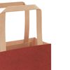 vidaXL Papiertragetaschen 50 Stk. mit Henkeln Rot 32x17x44 cm