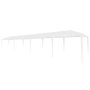 vidaXL Partyzelt 3x12 m PE Wei&szlig;