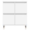 vidaXL Sideboard Weiß 60x35x70 cm Holzwerkstoff