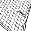 vidaXL Anh&auml;ngernetz mit Gummiseil Schwarz 3x3 m PP