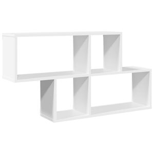 vidaXL Wandregal Wei&szlig; 100x20x53 cm Holzwerkstoff