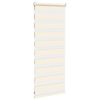 vidaXL Zebrarollo Marmorbeige 55x100 cm Stoffbreite 50,9 cm Polyester