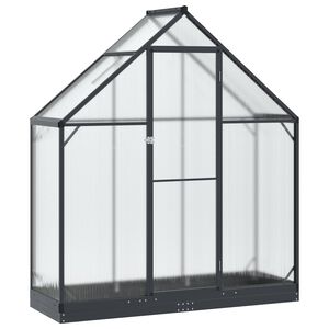 vidaXL Garten Gew&auml;chshaus 183,5 x 63,5 x 207 cm
