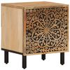 vidaXL Nachttische 2 Stk. 40x33x46 cm Massivholz Mango