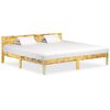 vidaXL Massivholzbett Altholz 200x200 cm