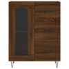 vidaXL Sideboard Braun Eichen-Optik 69,5x34x90 cm Holzwerkstoff