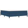 vidaXL Boxspringbett Blau 180 x 200 cm Stoff
