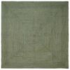 vidaXL Bereichsteppiche Quadratisch Olive Gr&uuml;n 200 x 200 cm Jute