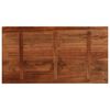 vidaXL Tischplatte 100x70x2,5 cm Rechteckig Altholz Massiv