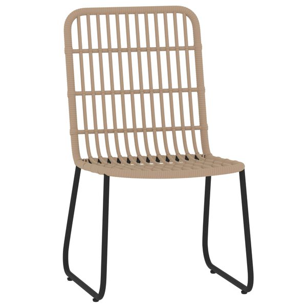 vidaXL 7-tlg. Garten-Essgruppe Eichen-Optik