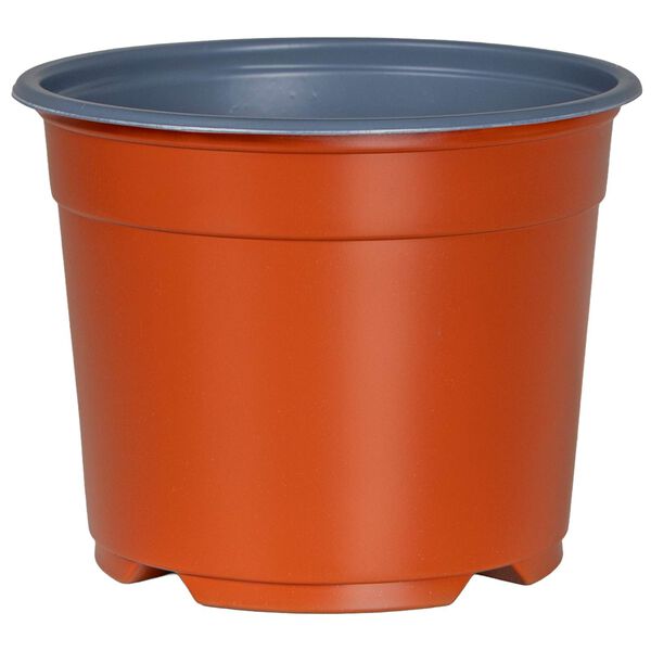 vidaXL Blumentopf 50 pcs Terrakotta &Oslash; 15 x 12,5 cm Kunststoff
