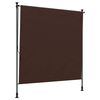 vidaXL Outdoor Rollo Braun 150 x 270 cm
