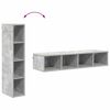vidaXL H&auml;ngeschrank Beton Grau 20 x 29,5 x 100 cm Holzwerkstoff