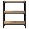 vidaXL B&uuml;cherregal Artisan-Eiche 60 x 33 x 70,5 cm Holzwerkstoff