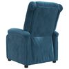 vidaXL Relaxsessel Blau Samt