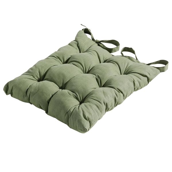 Madison Sitzkissen Toscane Basic 46x46 cm Gr&uuml;n