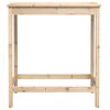 vidaXL Bartisch 100x50x110 cm Massivholz Kiefer