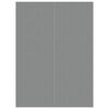 vidaXL Pool-Bodentuch Hellgrau 300x220 cm Polyester Geotextil