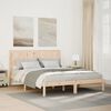 vidaXL Massivholzbett Extra Lang ohne Matratze 140x220 cm