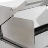 vidaXL H&uuml;hnertretfeeder Silber 50 x 40 x 29 cm Verzinkter Stahl