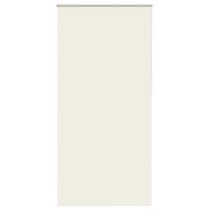 vidaXL Verdunkelungsrollo Cremewei&szlig; 115x210cm Stoffbreite 110,7cm