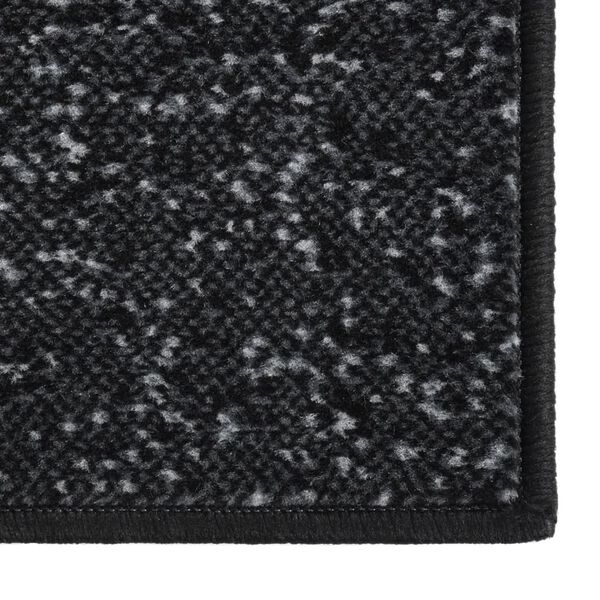vidaXL Teppichl&auml;ufer BCF Anthrazit 100x350 cm