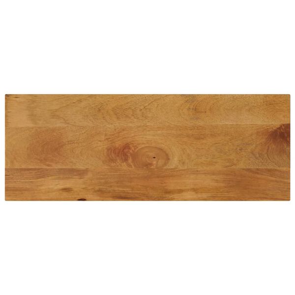 vidaXL Tischplatte 70x30x2,5 cm Rechteckig Massivholz Mango