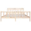 vidaXL Massivholzbett 200x200 cm