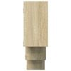 vidaXL Wandregal Sonoma-Eiche 159x18x66 cm Holzwerkstoff