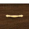 vidaXL Sideboard Braun Eichen-Optik 69,5x34x90 cm Holzwerkstoff