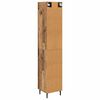 vidaXL Highboard Altholz 34,5 x 34 x 180 cm Holzwerkstoff
