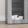 vidaXL Sideboard Graues Sonoma 59 x 35 x 100,5 cm Holzwerkstoff