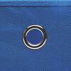 vidaXL Aufbewahrungsboxen 10 Stk. Blau 32x32x32 cm Stoff
