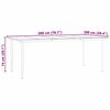 vidaXL Garten Essgruppe mit Kissen 9 pcs Beige Poly-Rattan