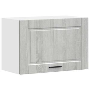 vidaXL K&uuml;chen-H&auml;ngeschrank Porto Grau Sonoma Holzwerkstoff