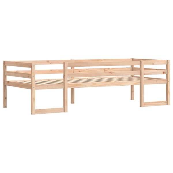 vidaXL Kinderbett 90x190 cm Massivholz Kiefer