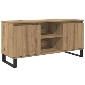 vidaXL TV-Schr&auml;nk 104 x 35 x 50 cm Artisan-Eiche Holzwerkstoff