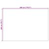 vidaXL Bereichsteppiche HUARTE Creme 280 x 200 cm Polyester
