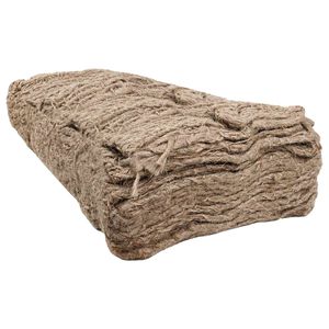 vidaXL Jute Ufermatte Natur 2 x 20 m