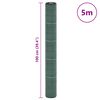 vidaXL Unkrautvlies Gr&uuml;n 1x5 m PP