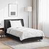 vidaXL Ganzjahresbettdecke mit Kissen 2 pcs Wei&szlig; Mikrofaser