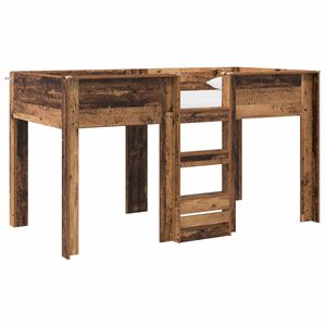 vidaXL Etagenbett f&uuml;r Kinder Altholz 90 x 190 cm Holzwerkstoff