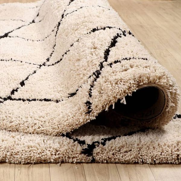 Dutch Lifestyle Teppich Berlin Sanft 200 cm Rund Beige