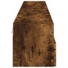 vidaXL TV-Wandschr&auml;nke 2 Stk. R&auml;uchereiche 100x30x30 cm Holzwerkstoff