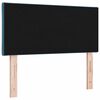 vidaXL LED Kopfteil Dunkelblau 90 cm Kunstleder