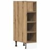 vidaXL Unterschrank Riga Artisan-Eiche 20x44,5x81,5 cm Holzwerkstoff