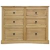 vidaXL Sideboard Mexiko-Stil Kiefernholz 110x43x81 cm