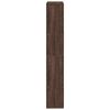 vidaXL B&uuml;cherregal Braun Eichen-Optik 72x20x120,5 cm Holzwerkstoff