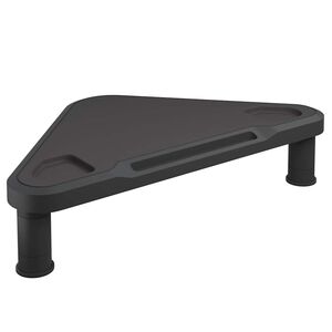 vidaXL Eck-Monitorst&auml;nder Schwarz 49x28x10,5 cm